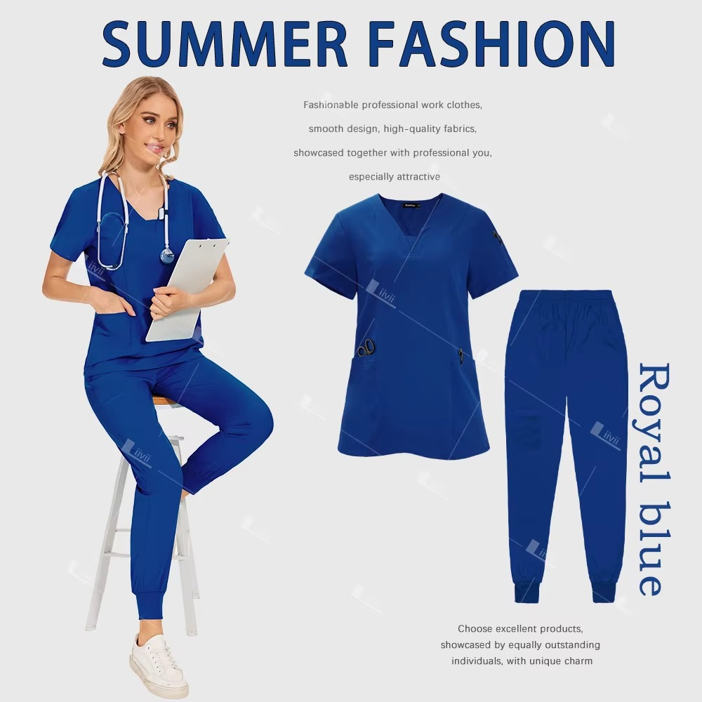 Surgical Uniforms Woman Scrub Set