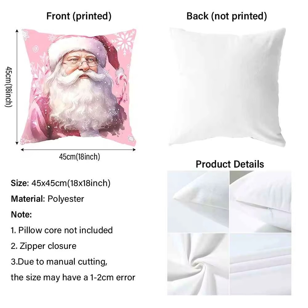 Halloween Pillowcases: Mummy & Ghost Themed, Boo! & Stay Spooky Designs Sofa cushion cover, holiday party decoration, gift