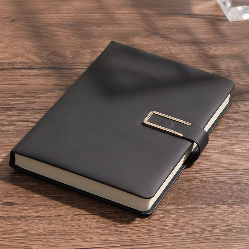 Custom Soft-Cover Vintage A5 Leather Notebook – Perfect Companion for Business Meetings & College Life journal