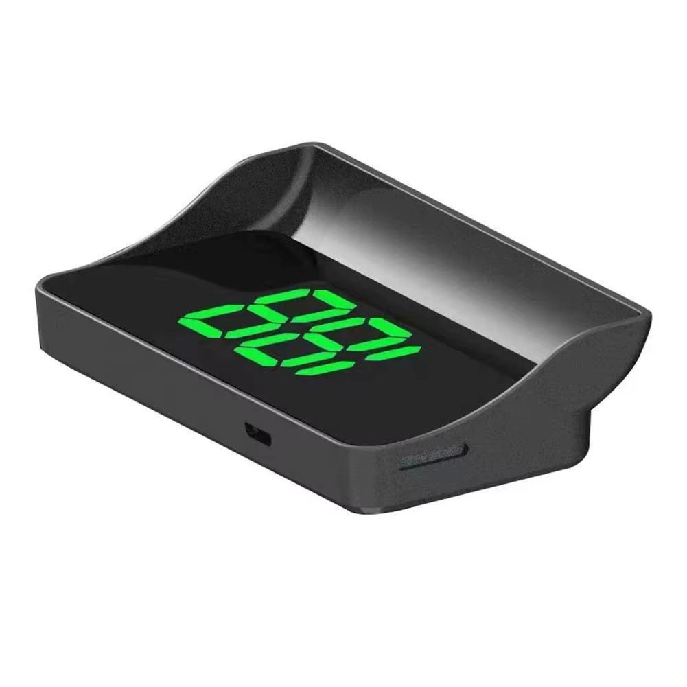 V9 Head Up Display Digital Speedometer GPS HUD Plug And Play For All Cars Big Font KMH Windshield Projector Car Accessories
