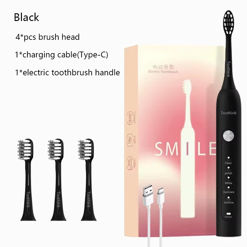 Sonic Electric Toothbrush IPX7 Waterproof Whitening Tooth Brush Oral Care Rechargeable Automatic Adult Powerful Smart Toothbrush
