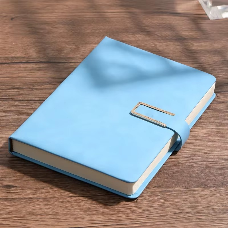 Custom Soft-Cover Vintage A5 Leather Notebook – Perfect Companion for Business Meetings & College Life journal